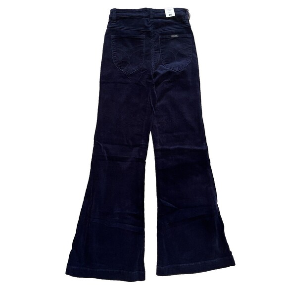 Rolla's women Eastcoast Flare Corduroy Pants Jeans size 26 US (8 AUS) Navy 26x32 - Picture 7 of 11